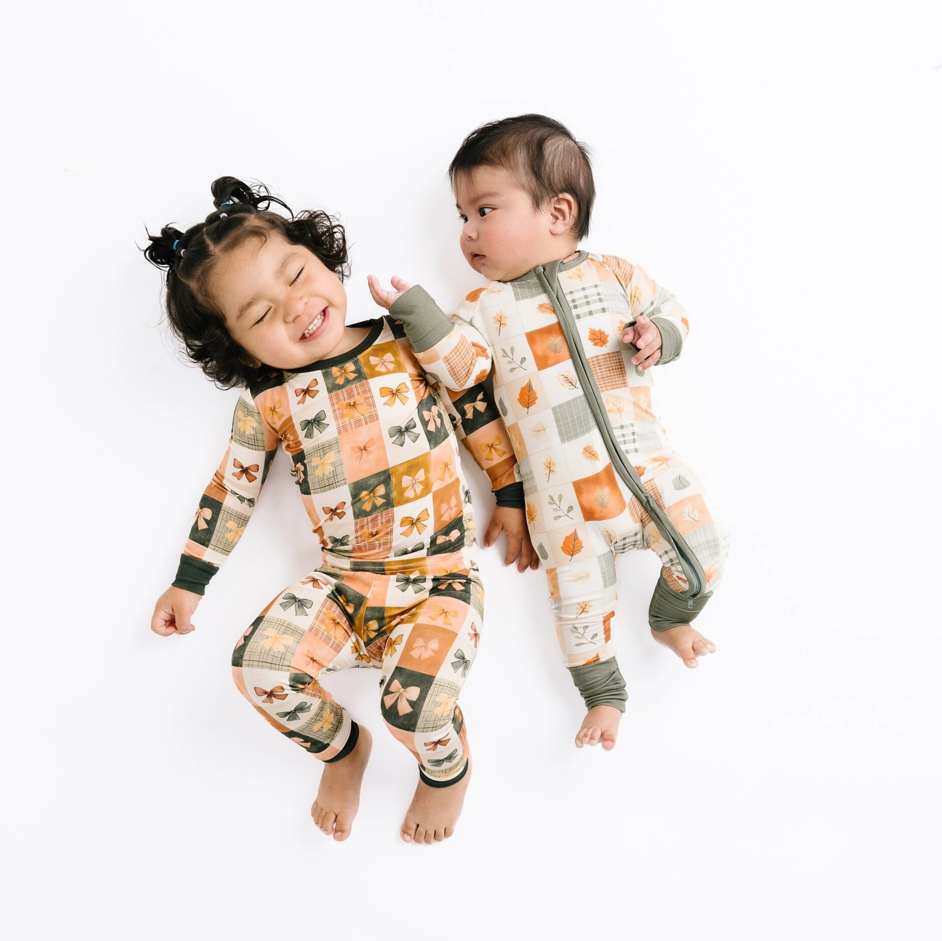Autumn Patchwork Bamboo Sleeper - Little One Shop