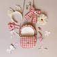 Stripy Glitter Bow Clips - Rockahula