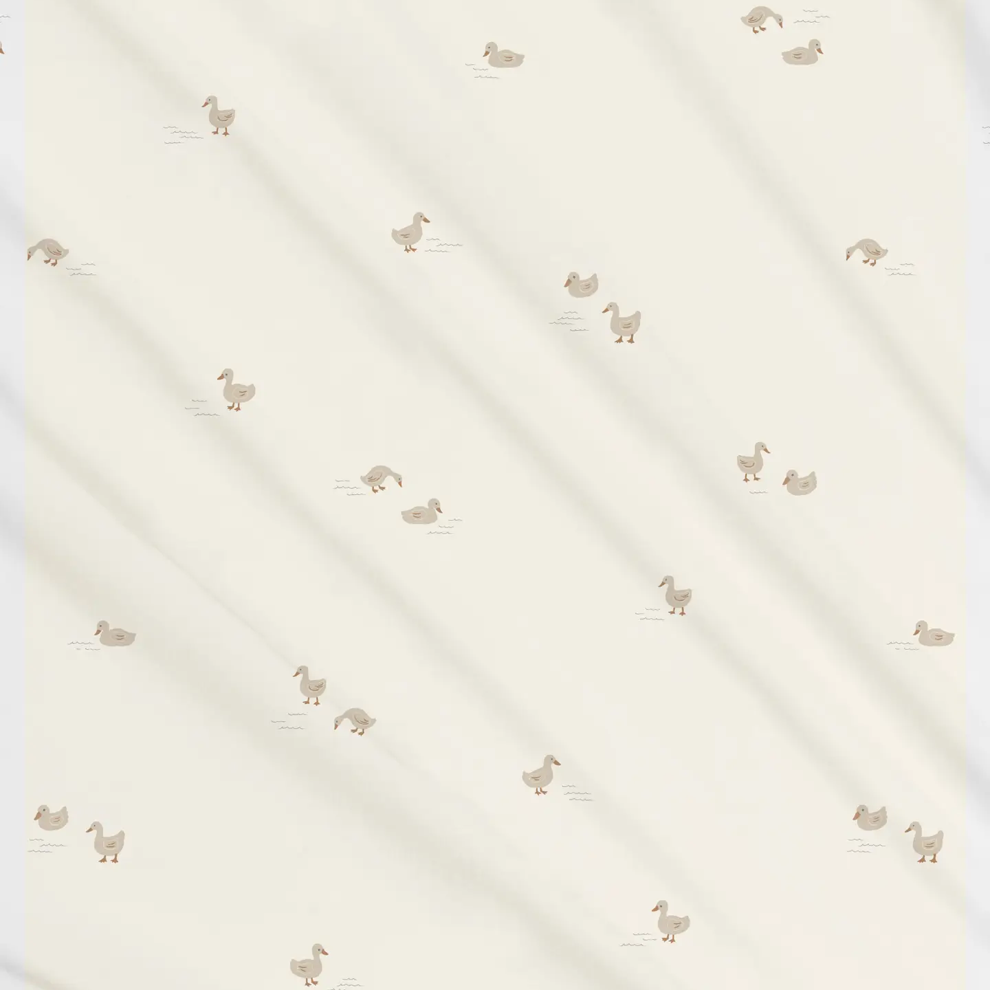 Duck Swaddle Blanket - Colored Organics