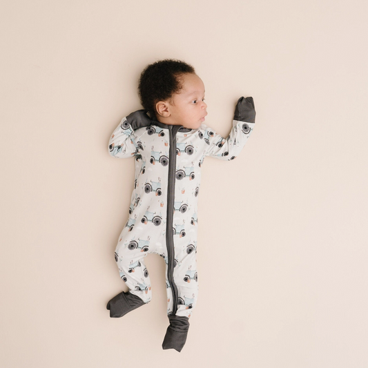 Blue Tractor Sleeper - Little One Shop