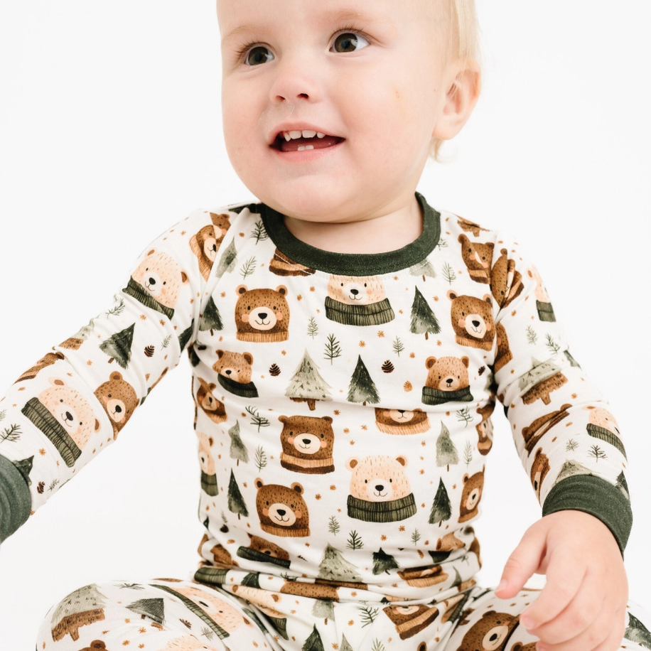 Winter Bears Bamboo Set - Little One Shop