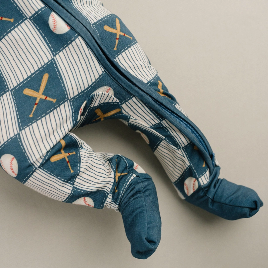 Baseball Patchwork Sleeper - Little One Shop