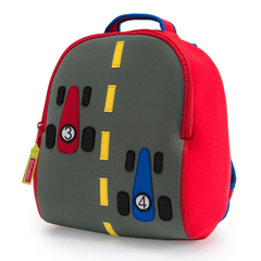 Race Car Preschool Backpack - Dabbawalla Bags