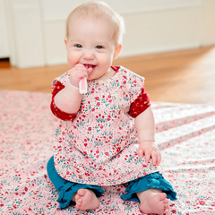 Blushing Blooms Splash Mat - Bapron