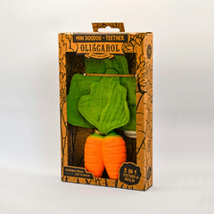 Cathy the Carrot Mini DouDou Teether - Oli & Carol