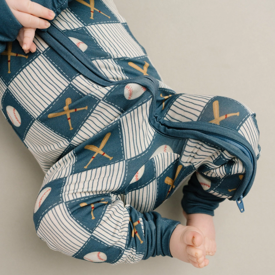 Baseball Patchwork Sleeper - Little One Shop