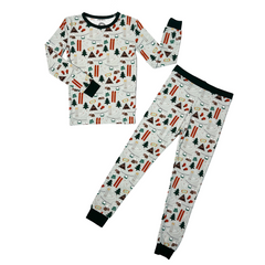 Ski Day Winter Toddler Pajama Set - Emerson & Friends