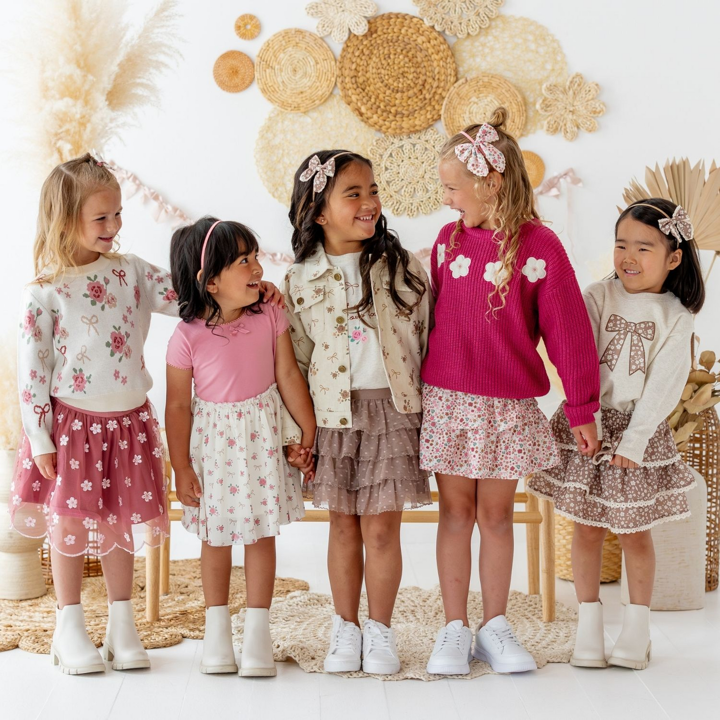 Berry Floral Embriodered Tutu - Sweet Wink