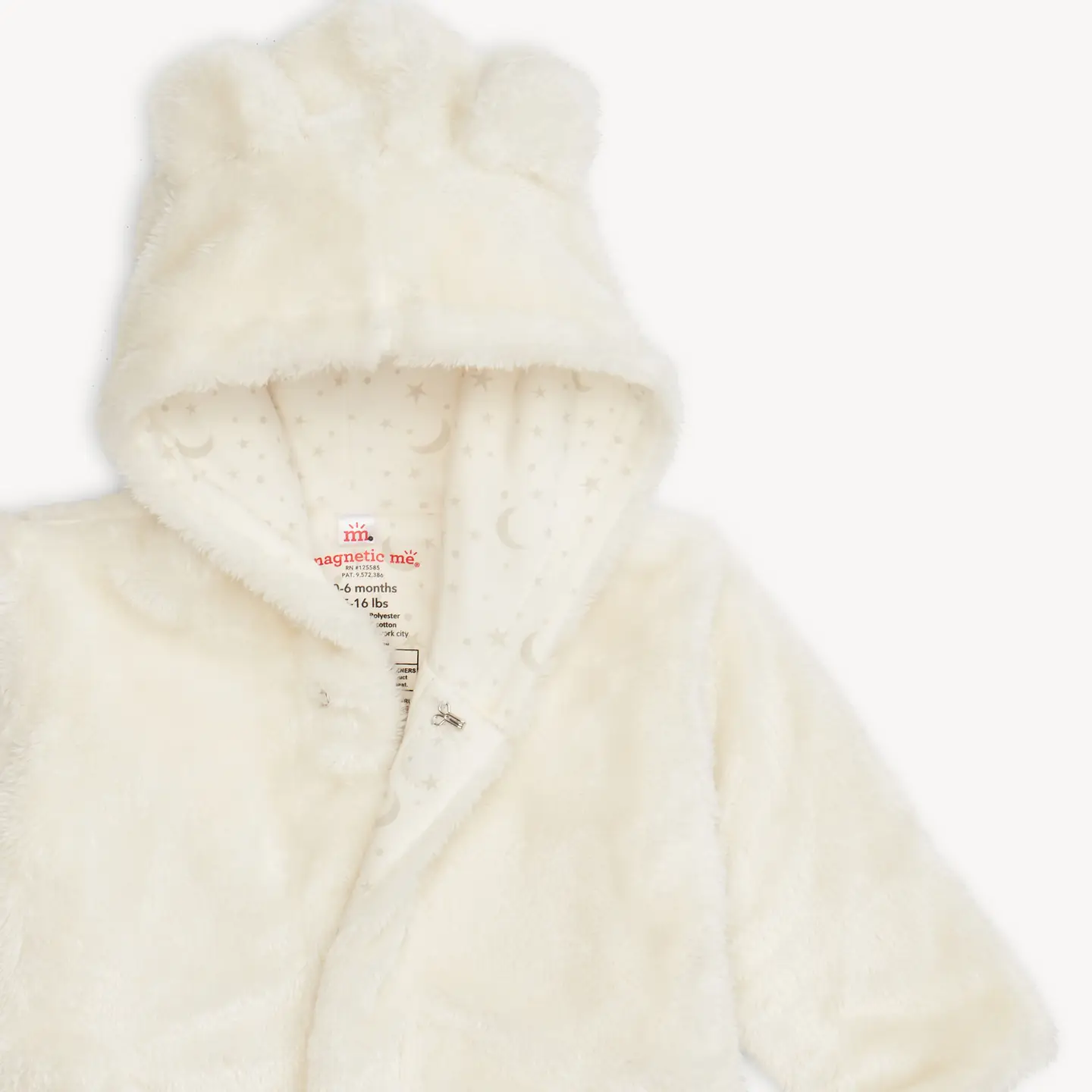 Cloud Minky Jacket - Magnetic Me