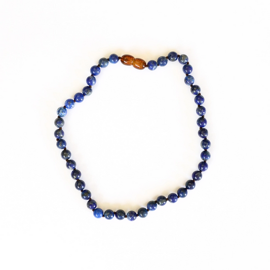 Pure Gemstone + Lapis Lazuli Necklace - CanyonLeaf