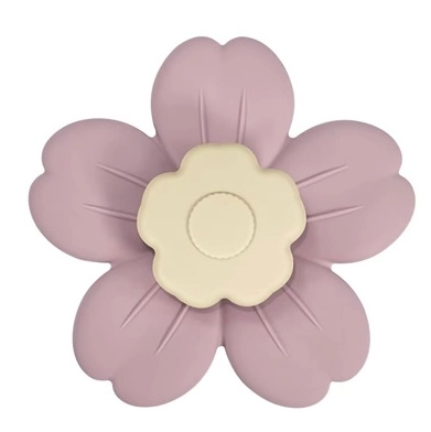 Daisy Teething Spinner - Three Hearts