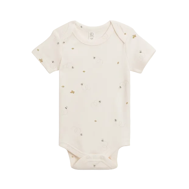 Pewter Bee Afton Bodysuit - Colored Organics