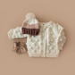 Cream Popcorn Cardigan - The Blueberry Hill
