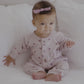 Hearts Waffle Long Sleeve Jumpsuit - Quincy Mae