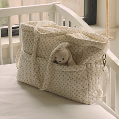 French Flora Diaper Bag - Quincy Mae