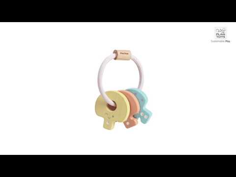 Baby Key Rattle - Plan Toys