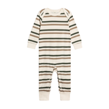 Trevor Stripe Aspen Romper - Colored Organics