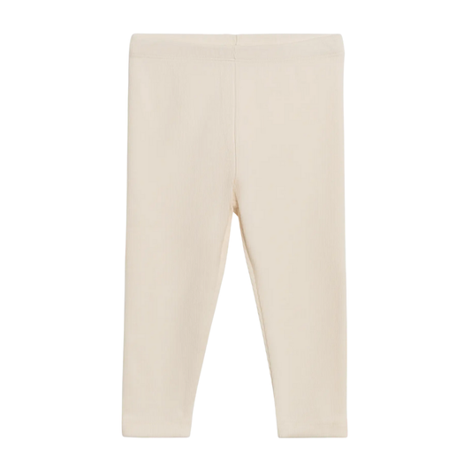 Ivory Lennon Ribbed Leggings - Kendi