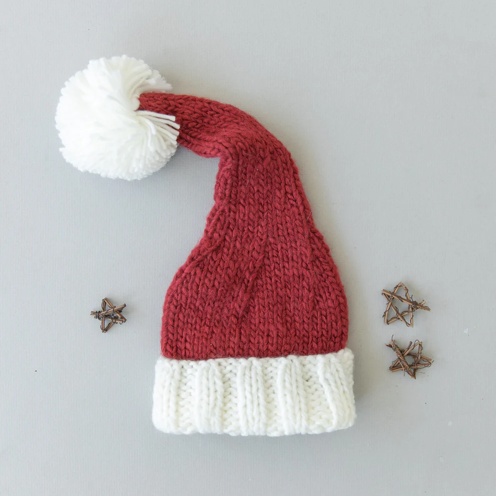 Nicholas Santa Hat - The Blueberry Hill