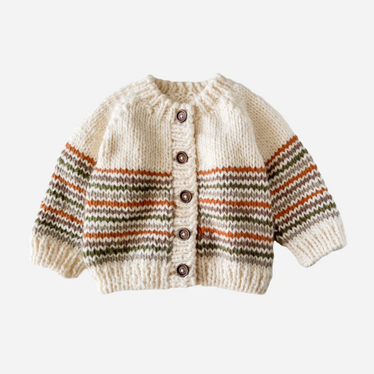 Woodland Stripe Cardigan - The Blueberry Hill