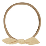 Butterscotch Little Knot Headband - Quincy Mae