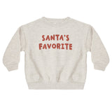 Santa's Favorite Relaxed Sweatshirt - Rylee + Cru