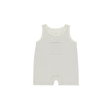 Sky Micro Stripe Sleeveless One Piece  - Quincy Mae
