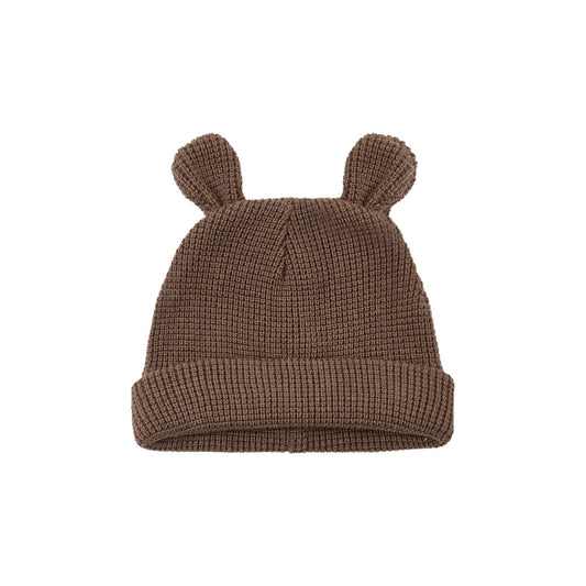 Cocoa Bear Beanie - Quincy Mae
