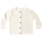 Natural Scalloped Cardigan - Quincy Mae