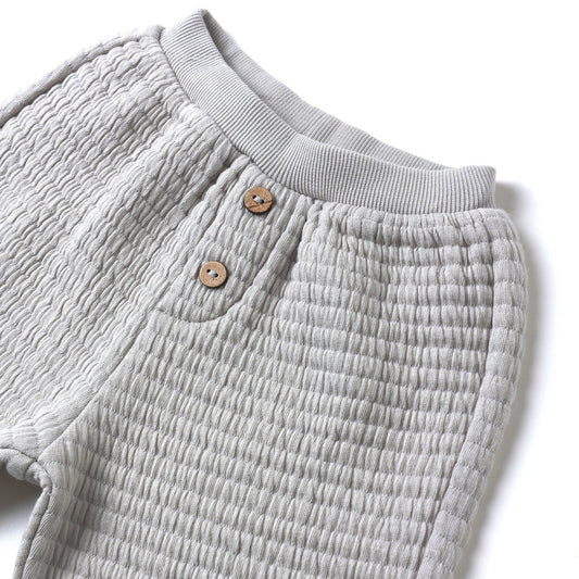 Frost Textured Sweat Set - Quincy Mae