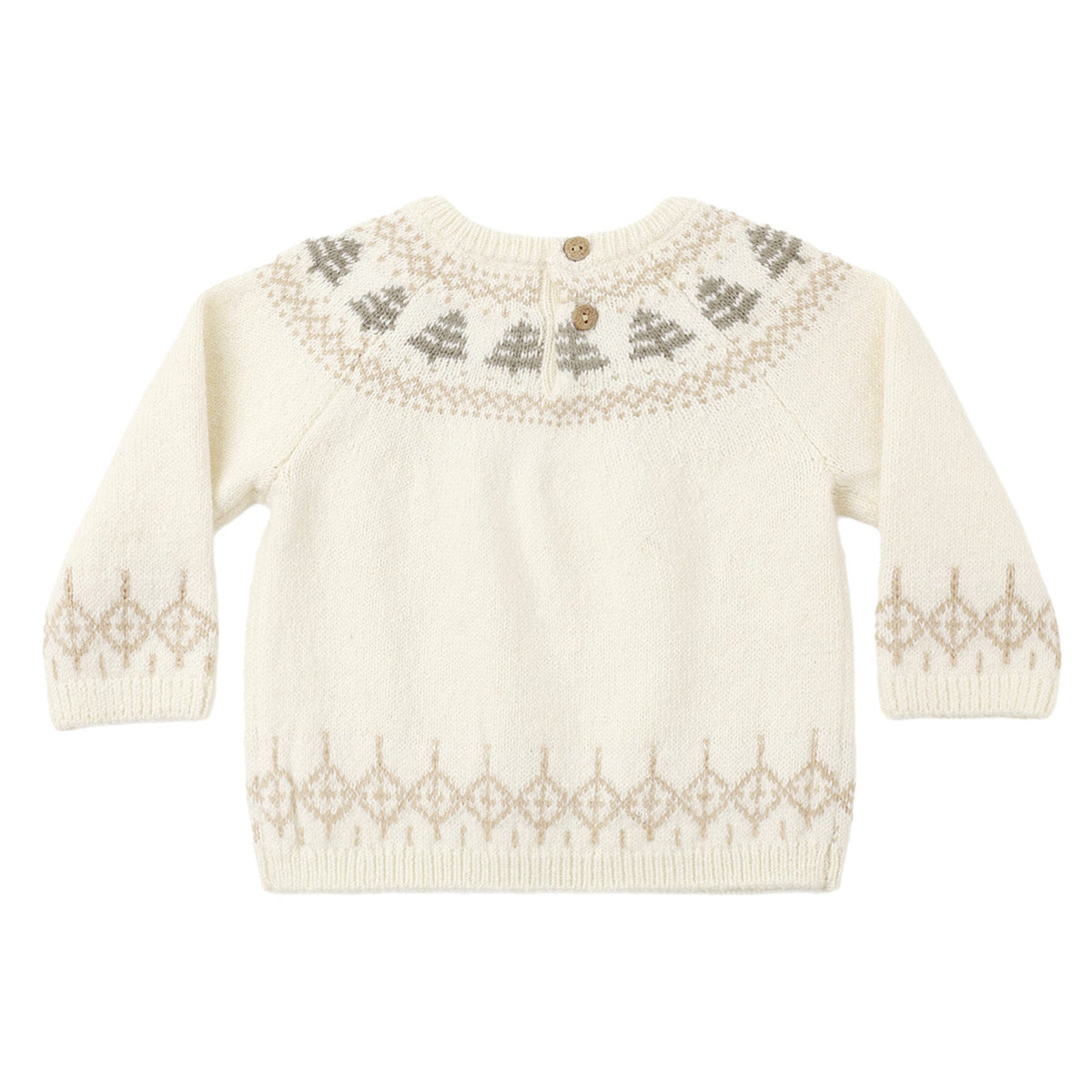 Tree Fair Isle Rex Sweater - Quincy Mae