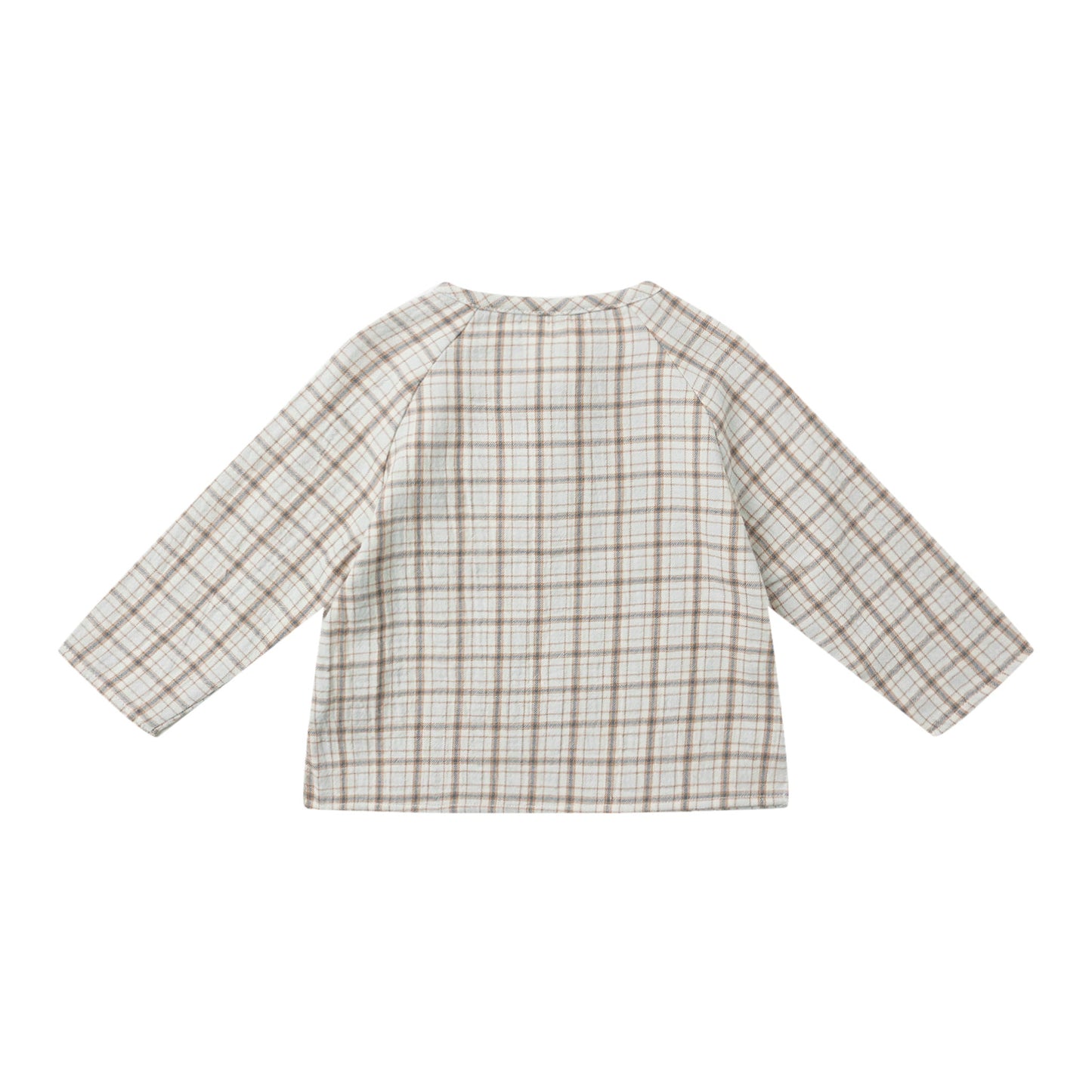 Blue Plaid Zion Shirt - Quincy Mae