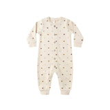 Hearts Button Down Jumpsuit - Rylee & Cru