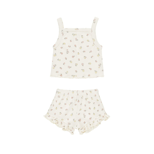 Fleur Evie Tank + Shortie Set - Quincy Mae