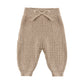 Heathered Latte Chunky Knit Pant - Quincy Mae