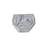 Ocean Gingham Swim Diaper - Quincy Mae