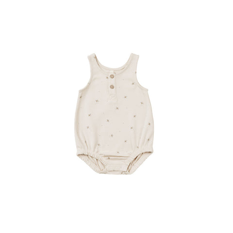Bees Sleeveless Bubble Romper - Quincy Mae