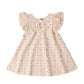 Strawberries Flutter Dress - Quincy Mae