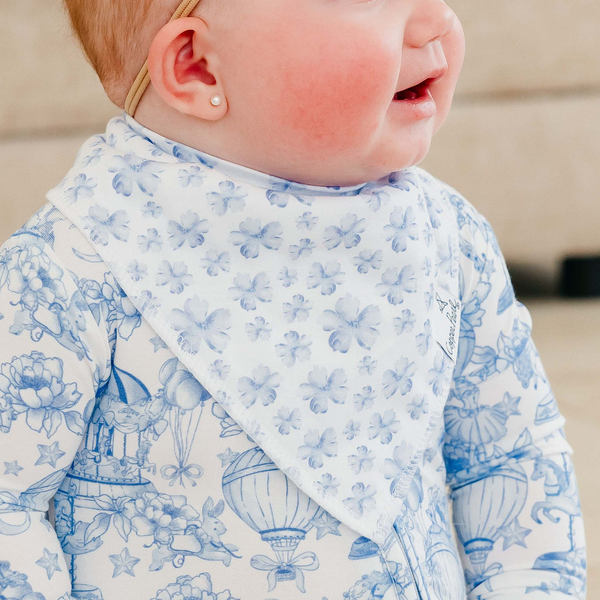Vitnage Carnival Bandana Bibs - Copper Pearl