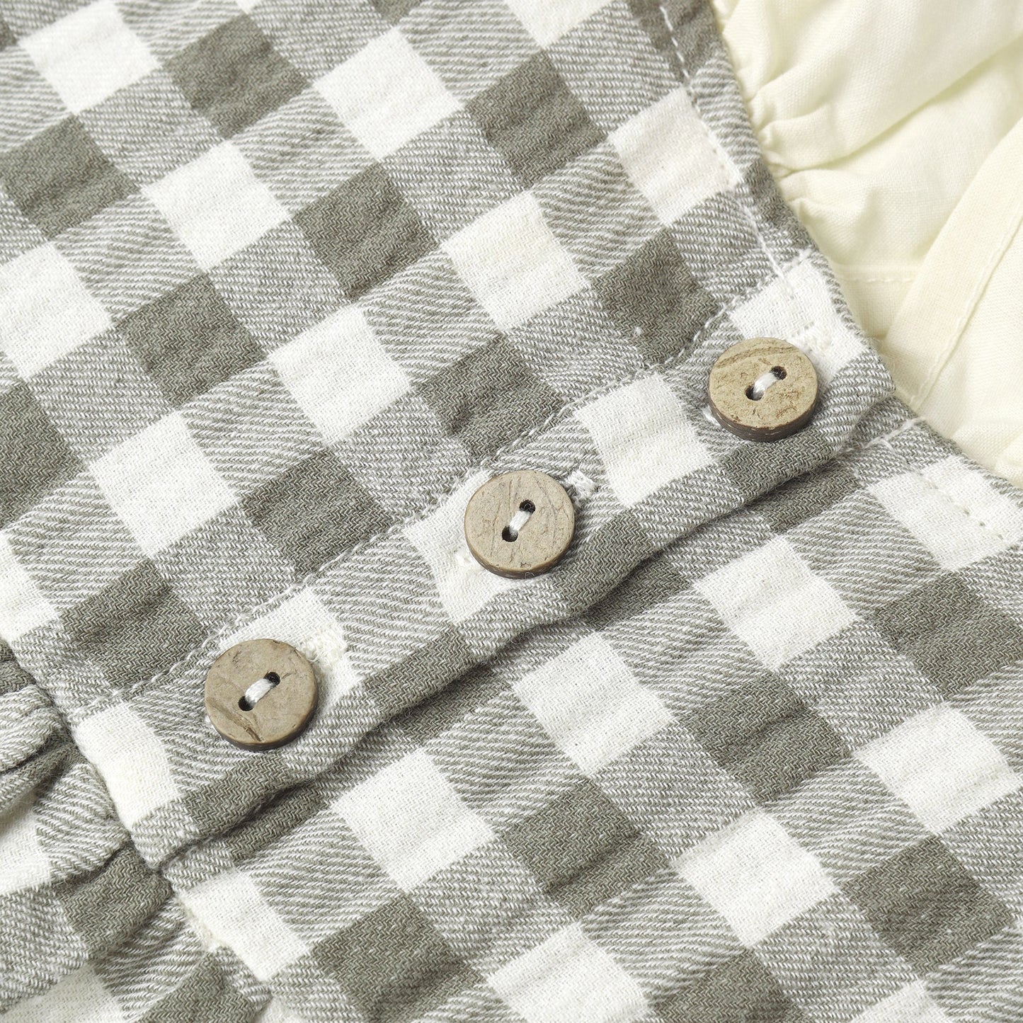 Forest Check Callie Dress - Quincy Mae