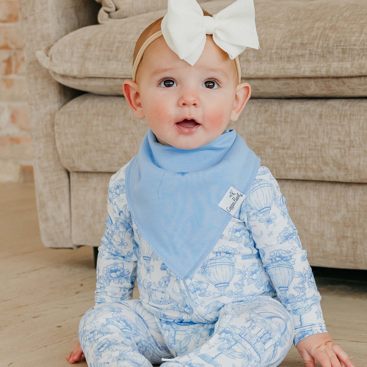 Vitnage Carnival Bandana Bibs - Copper Pearl