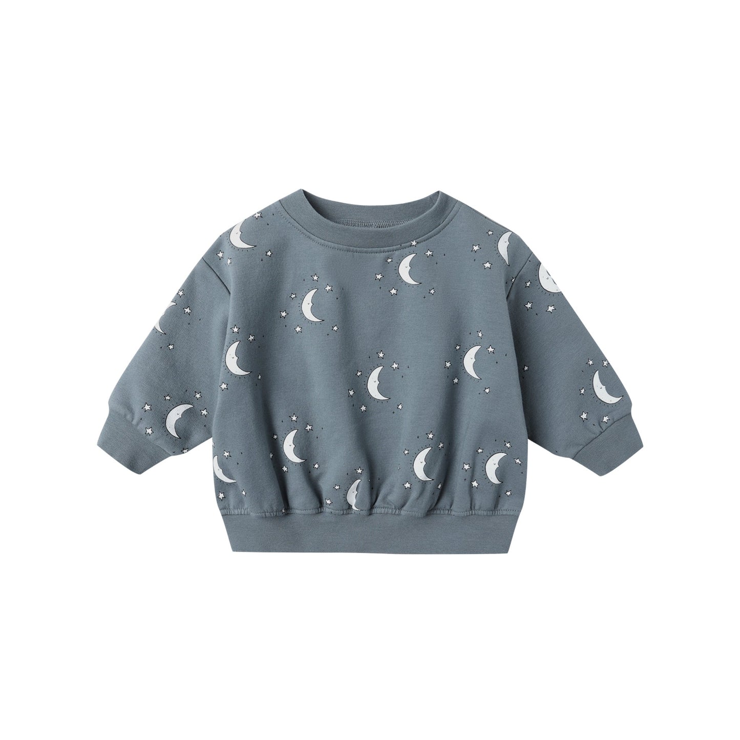 Silver Moon Fleece Sweatshirt - Quincy Mae