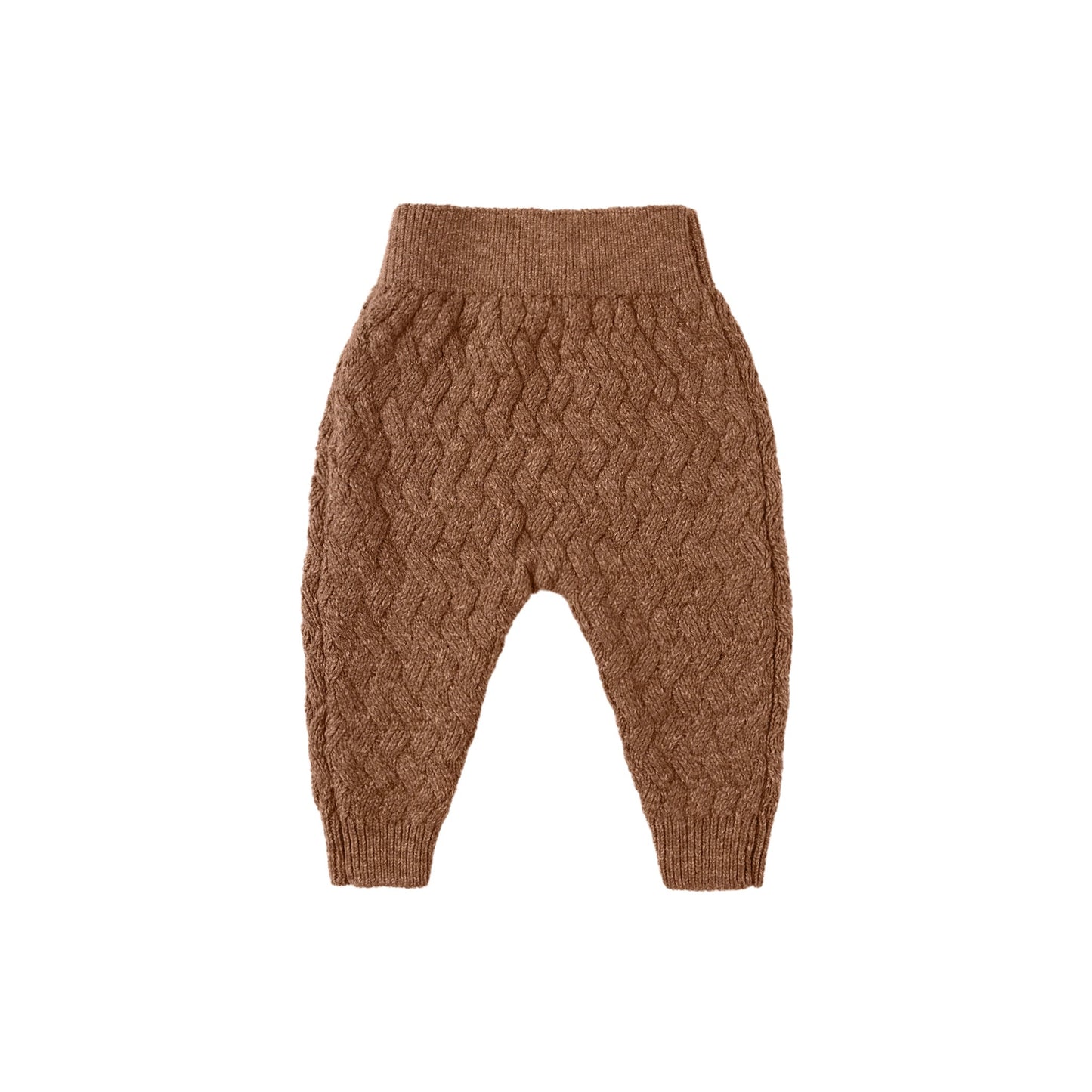 Heathered Cedar Knit Pant - Quincy Mae