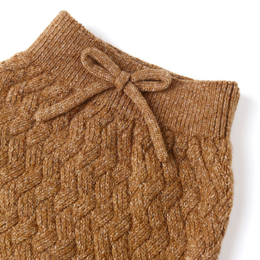 Heathered Cedar Knit Pant - Quincy Mae