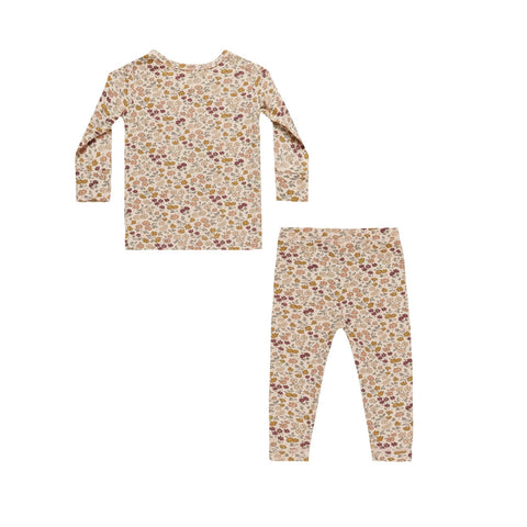 Posy Bamboo Pajama Set - Quincy Mae