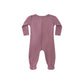 Mulberry Pointelle Wrap Footie - Quincy Mae