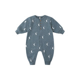 Silver Moons Relaxed Fleece Jumpsuit - Quincy Mae