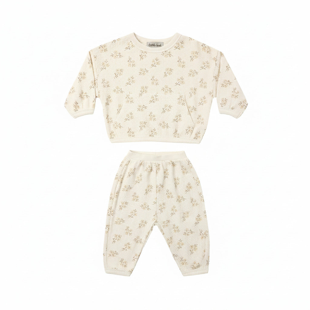 Meadow Waffle Slouch Set - Quincy Mae
