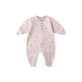 Bows Relaxed Fleece Jumpsuit - Quincy Mae