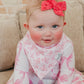 Bow My Gosh Bandana Bibs - Copper Pearl